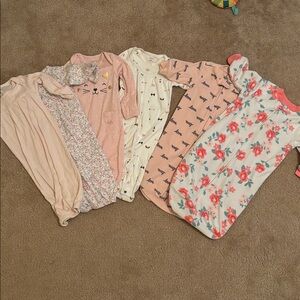 Adorable Baby Sleepers Set - 3 M